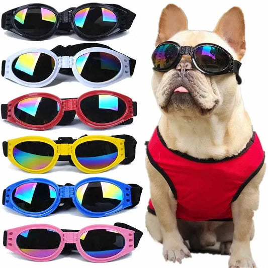 Gafas para perros plegables para prevenir rayos UV, gafas para mascotas para gatos, gafas de sol para perros, estilo de moda, gafas para perros, accesorios para fotos, accesorios para mascotas, suministros para perros