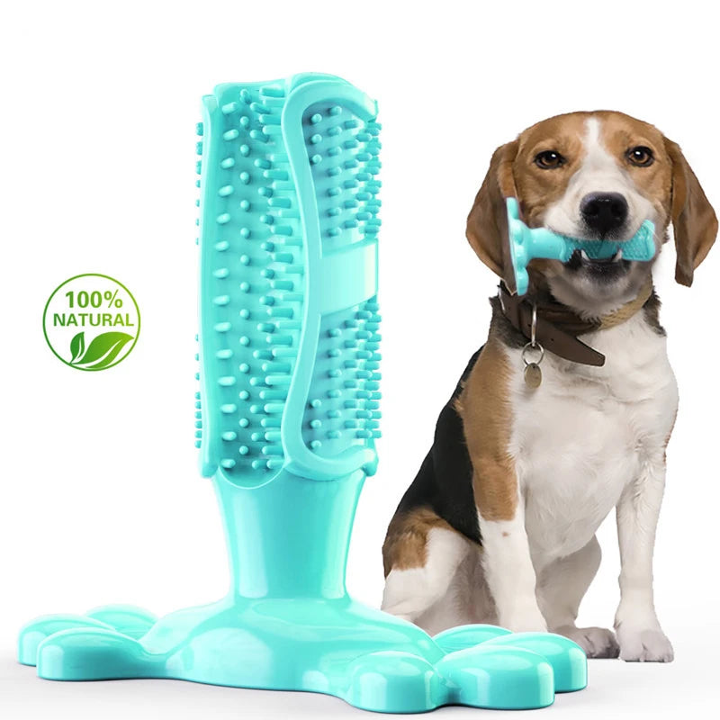 Cuttie Juguetes para perros grandes, cepillo de dientes, juguetes chirriantes para perros pequeños, cachorros, juguete masticable, suministros para perros, productos para mascotas