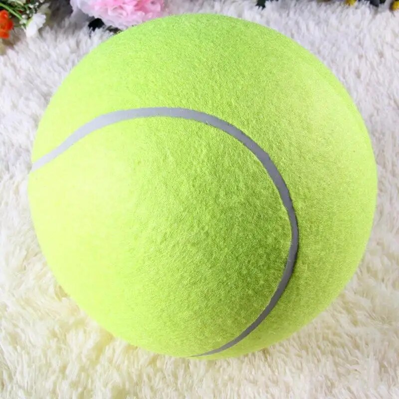 Balle de Tennis géante pour chien, 7/8/9, 5 pouces, jouets pour animaux de compagnie, jouet à mâcher, Signature Mega Jumbo, fournitures d'entraînement pour enfants, livraison directe en peluche