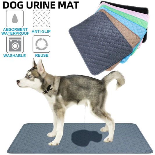 Almohadilla para orinar para perros, manta reutilizable, pañal altamente absorbente, almohadilla de adiestramiento de cachorros lavable, cama para mascotas, estera para orina, funda para asiento de coche para mascotas