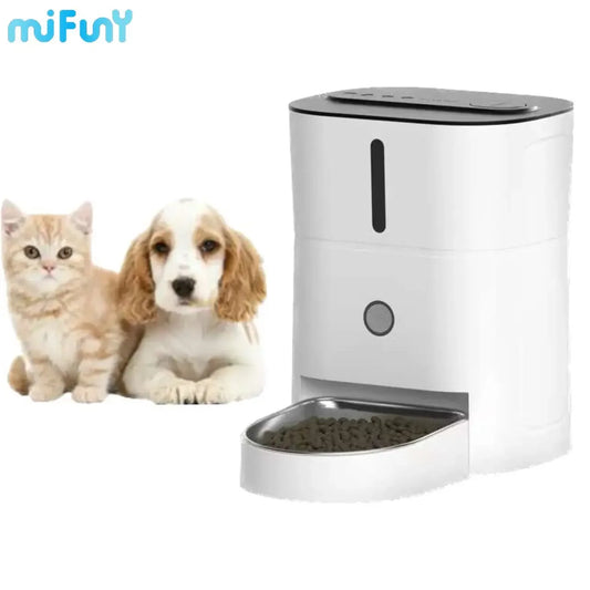 3L mangeoire automatique pour chat bol pour chien animal de compagnie intelligent distributeur de nourriture de grande capacité boutons manuels mangeoire pour chat chat