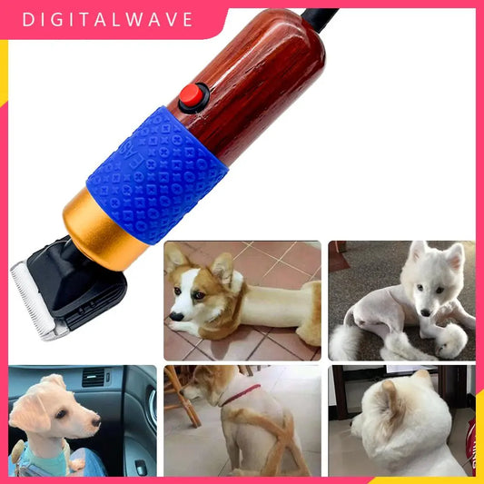 Tufting Gun Cortadora de pelo eléctrica Tijeras copetudas Fader de alfombra Cortadora profesional para perros y mascotas Accesorios para máquinas cortadoras de cabello de alta potencia de 200 W