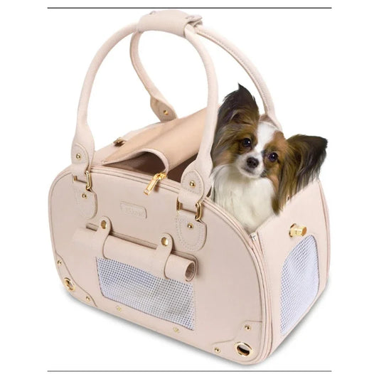 PetsHome – sac à main de transport pour chien, porte-animal de compagnie, porte-chat, sac de transport Portable en cuir imperméable de qualité supérieure pour animaux de compagnie