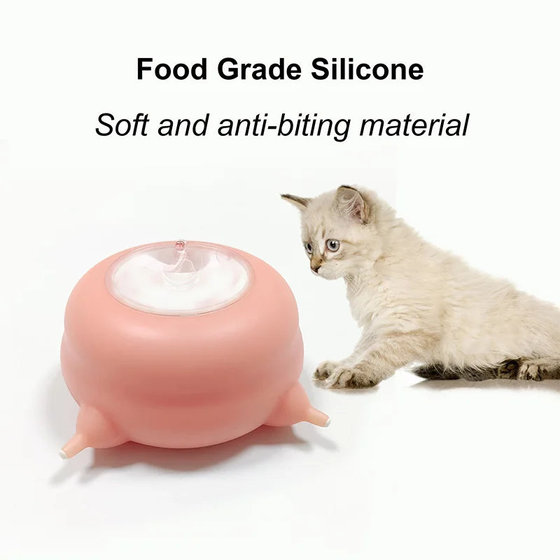 Mangeoire à lait pour animaux de compagnie, mamelon bionique, sûr, sain, de qualité alimentaire, outil d'alimentation en lait en Silicone pour chien, chat, chaton, chiot, bol