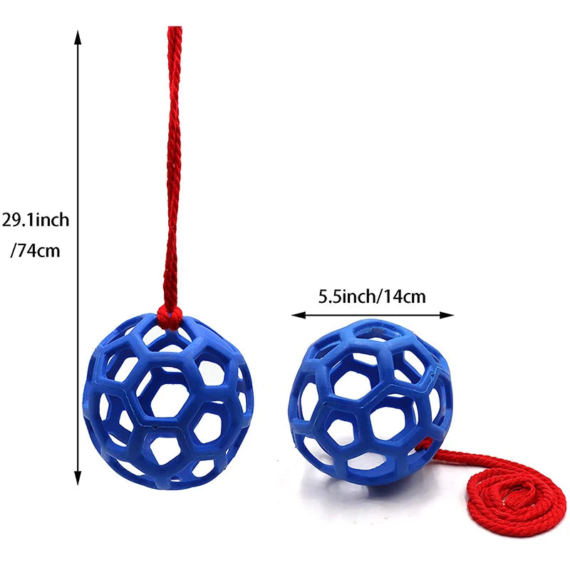 1Pc Ball Hanging Feeding Toy For Horse Horse Goat Sheep Relieve Stress Horse Treat Ball Horse Treat Ball Hay Feeder Toy