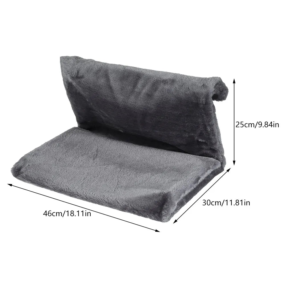 Luxury Cat Radiator Bed Hammack Hanging Soft Fleece  Basket Hammocks Metal Iron Frame Winter Warm Sleeping Bed for Cats