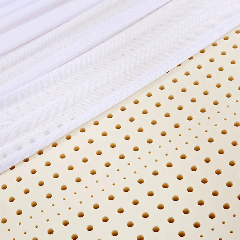 100% Thailand natural latex mattress with cover natural pure rubber mattress 1.8m bed 1.5m thickened home dormitory cushion mat