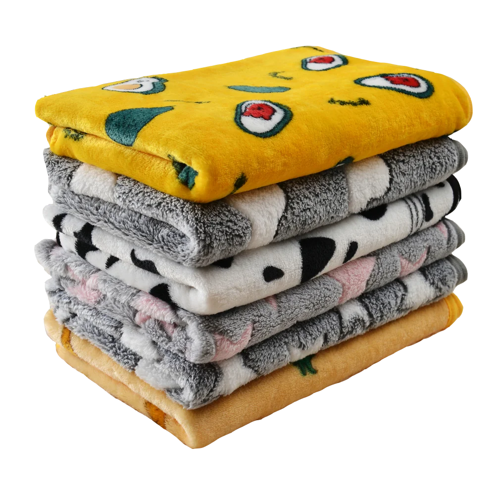 Dog Bed Mat Blanket Soft Cozy Pet Cushion For Small Large Dogs Spring Autumn Warm Travel Mats French Bulldog Chihuahua Supplies