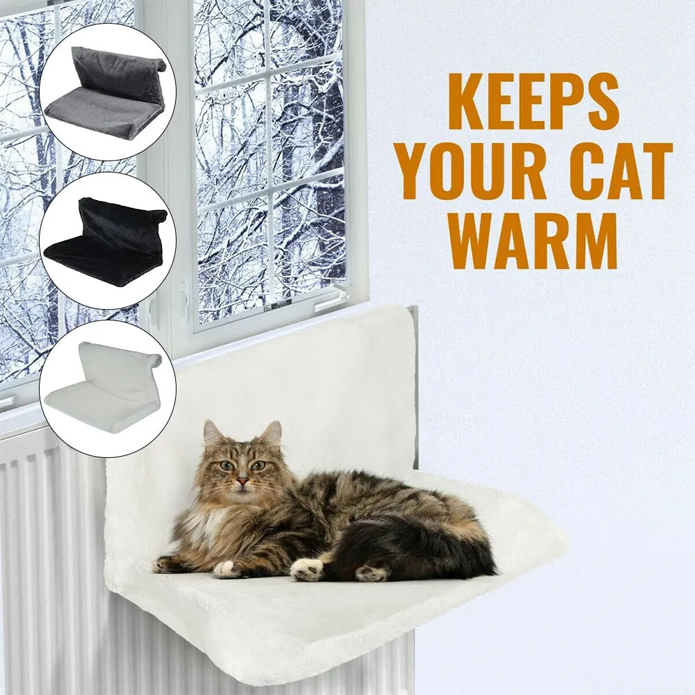 Hanging Cat Bed Removable Cat Hammock Pet Luxury Radiator Beds Nest With Strong Durable  Warm Basket Cat Accessories Pet Supplie