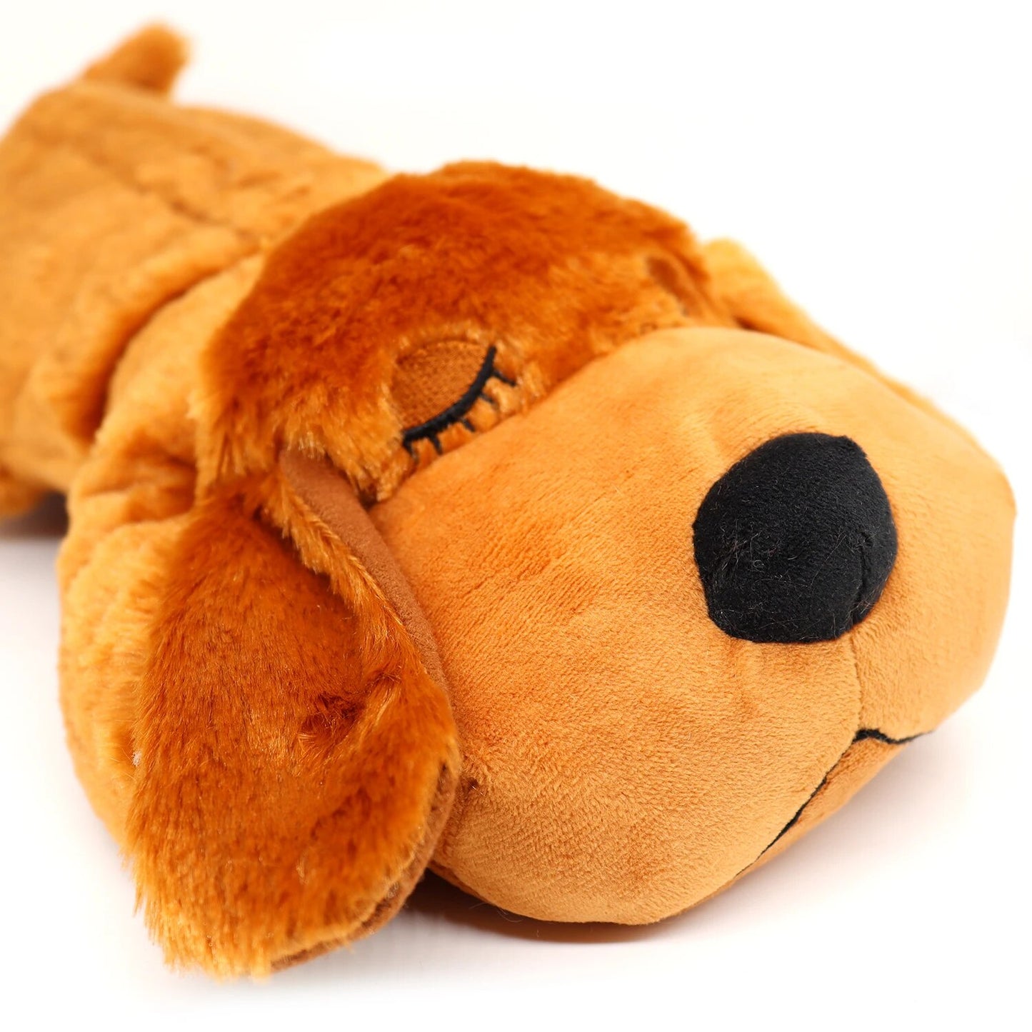 Juguete para mascotas, latido del corazón, cachorro, entrenamiento conductual, perro de peluche, mascota cómoda, acurrucarse, alivio de la ansiedad, ayuda para dormir, muñeca duradera