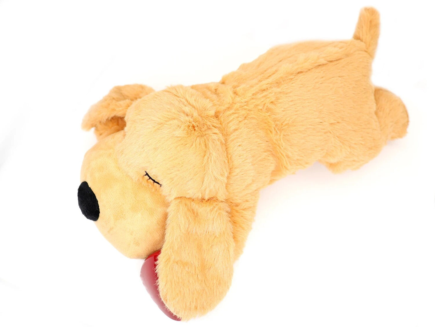 Juguete para mascotas, latido del corazón, cachorro, entrenamiento conductual, perro de peluche, mascota cómoda, acurrucarse, alivio de la ansiedad, ayuda para dormir, muñeca duradera