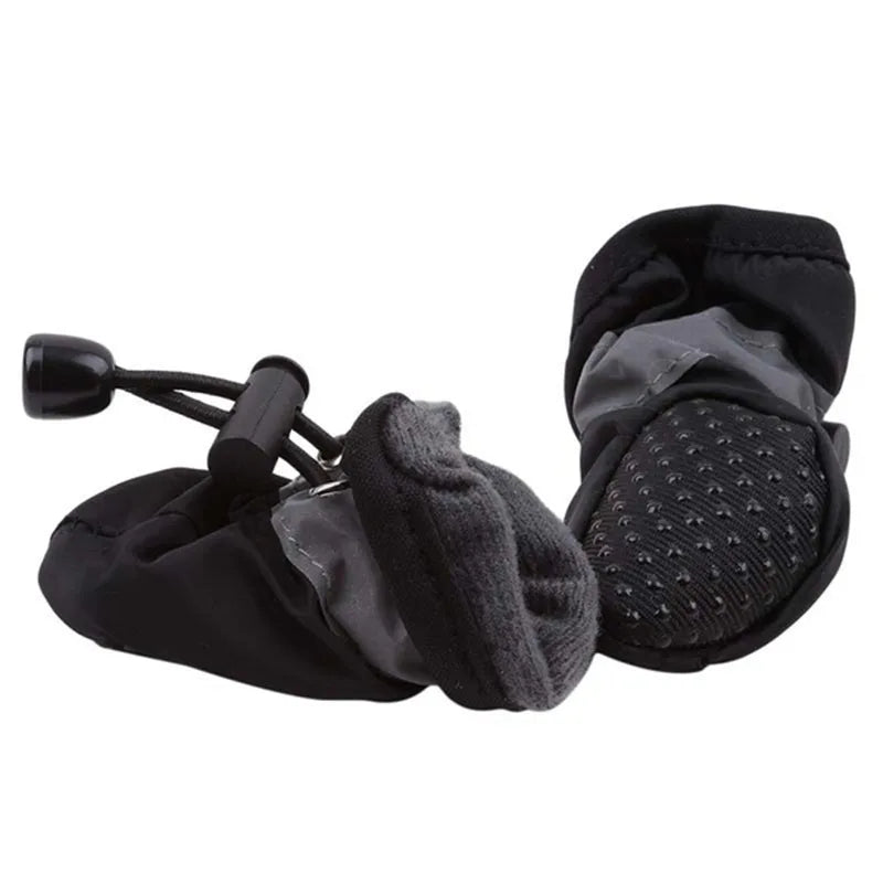 4 pièces/ensemble chaussures imperméables pour chien Chihuahua bottes de pluie antidérapantes chaussures pour petits chats chiens chiot chien chaussons pour animaux de compagnie