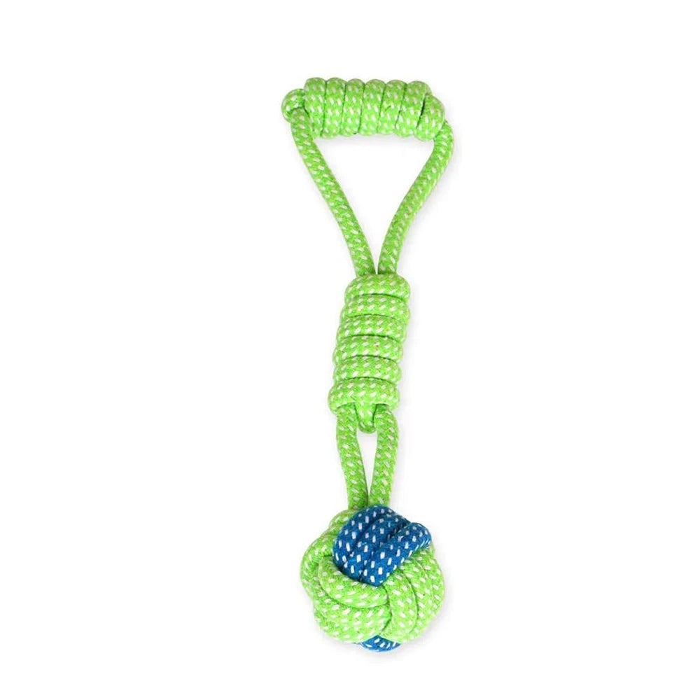 1pcs Dog Rope Toy Assorted Pet Rope Chew Toys Durable Rope Knot Dog Toy Puppy Teething Playing Toys for Small Dogs Puppies