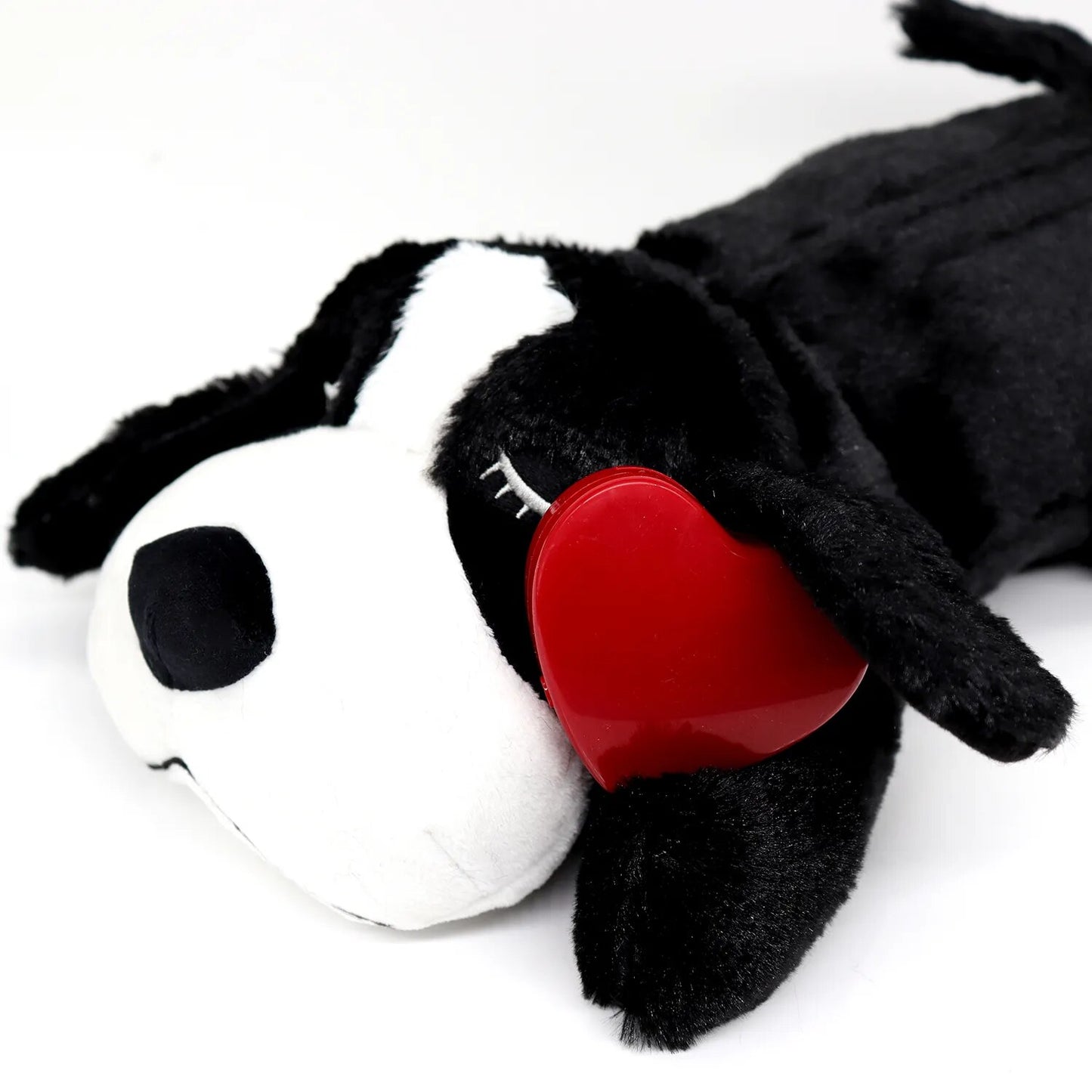 Juguete para mascotas, latido del corazón, cachorro, entrenamiento conductual, perro de peluche, mascota cómoda, acurrucarse, alivio de la ansiedad, ayuda para dormir, muñeca duradera