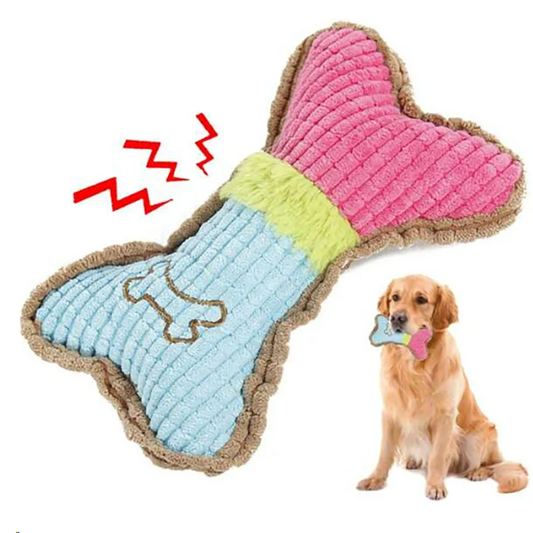 1pc jouets grinçants pour chiens, jouet à mâcher en peluche pour chiens de petite et moyenne race, dentition à mâcher, cadeaux d'anniversaire interactifs agressifs