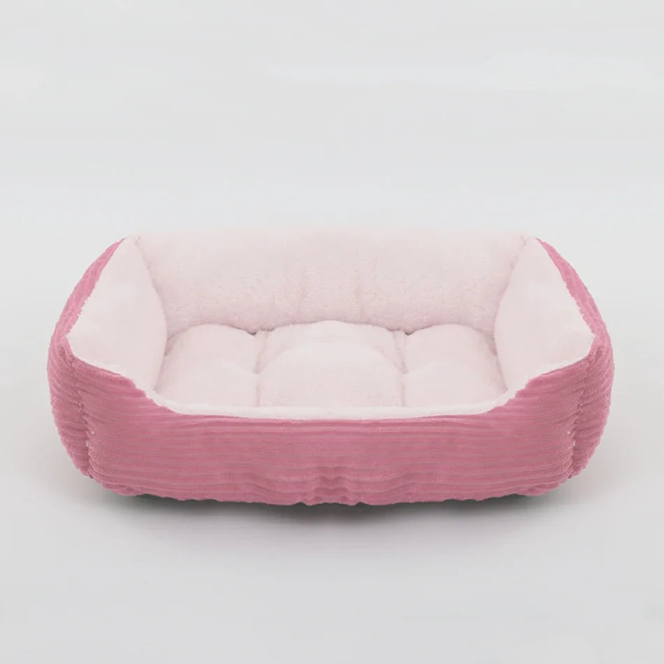 Dog Cat pet Plush kennel Medium small dog sofa mattress Pet Calming dog bed house pet Supplies Dog supplies pets