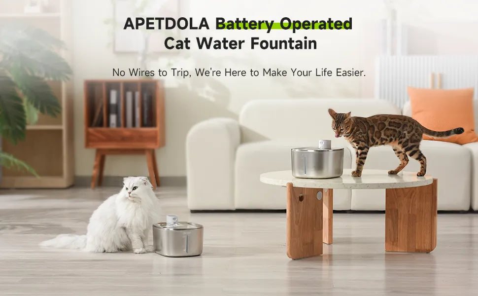 Fuente de agua inalámbrica para gatos de 4L, bebedero con Sensor automático para gatos, bebedero para perros, accesorios dispensadores de agua para mascotas