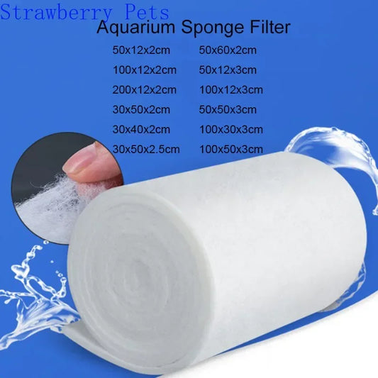 Filtre d'aquarium filtre biochimique Super épais éponge de coton pour Aquarium Aquarium Bio coton mousse écumeur