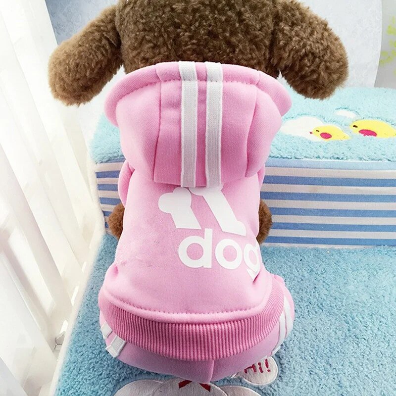 Clothes For Small Dogs Autumn Winter Warm Puppy Pet Cat Coat Jacket Sport Dog Jumpsuits Chihuahua French Bulldog Clothing Outfit Fashion Style