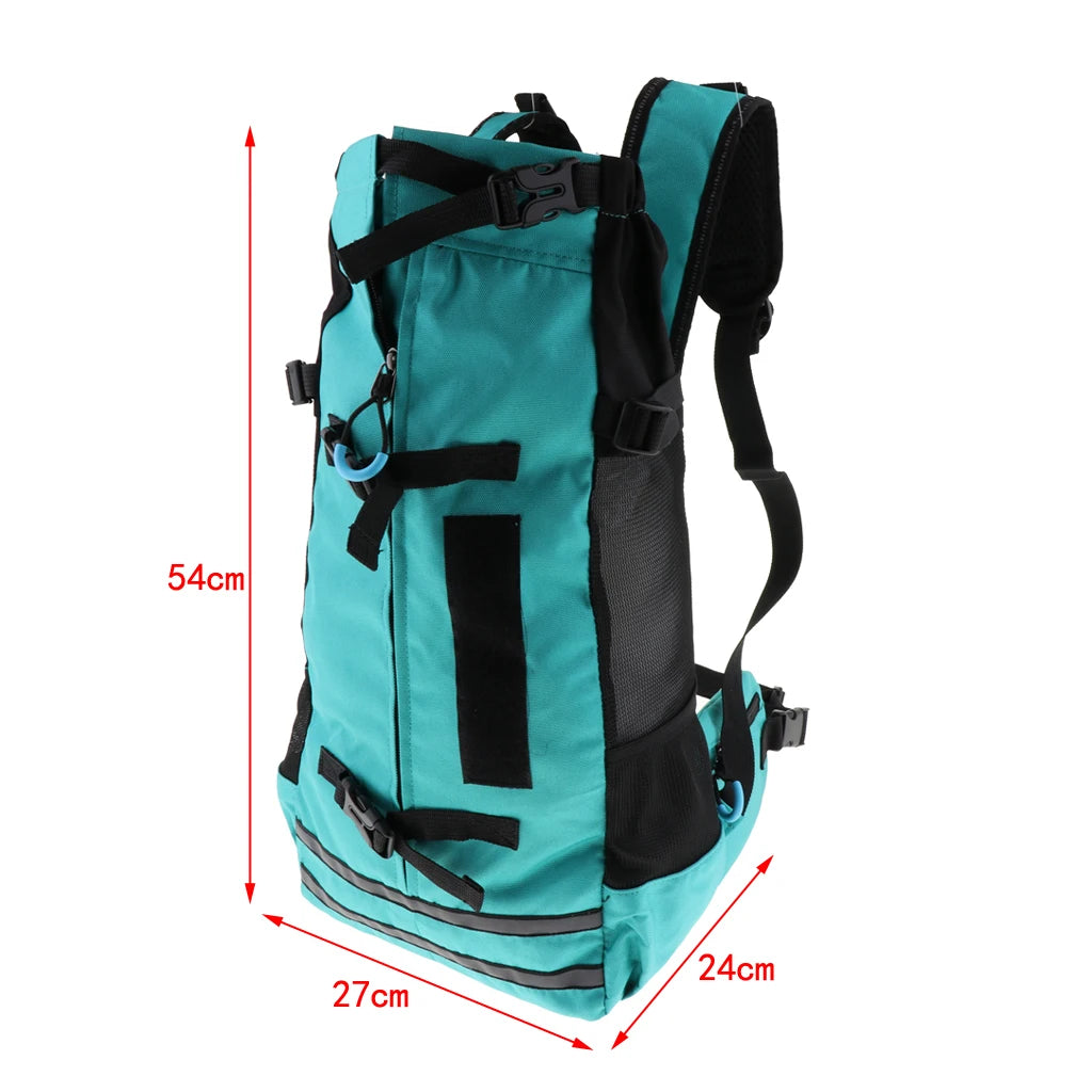 Mochila de senderismo bolsa transpirable plegable, portador utilizado para viajar, acampar, caminar, diseño de cremallera