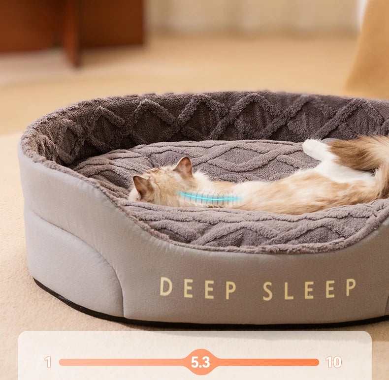 Big Bed Pet Sleeping Bed Large Dogs Pet Items Pet Medium Warm Cushion Mat Supplies Kennel Products Home Garden