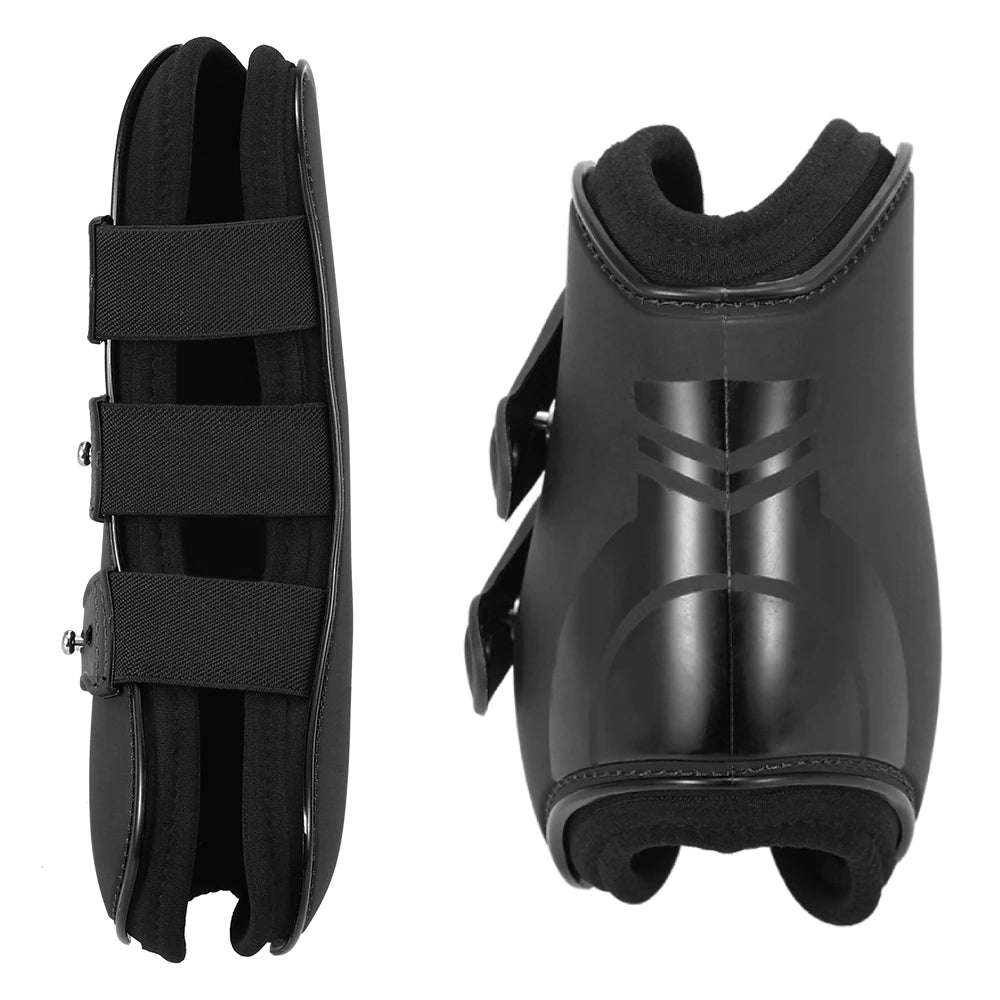 Adjustable Horse Boot Horse Equipment Front Hind Leg Boots Leg Boots Equine Guard Equestrian Tendon Protection Horses Hock Brace