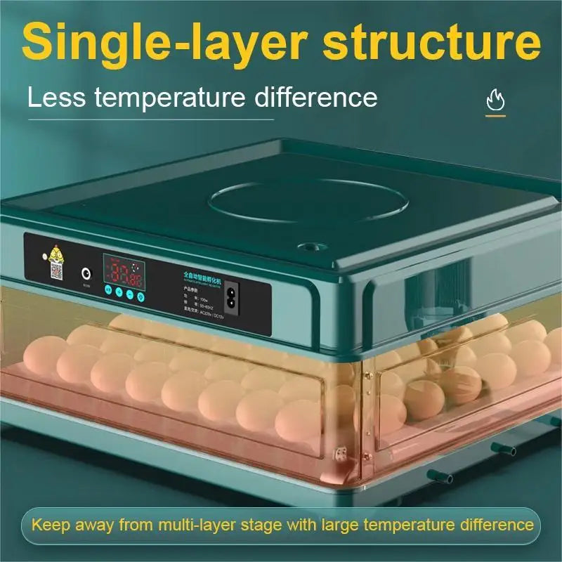 9/15 Eggs Incubator With Drawer Type Mini Egg Incubator With Automatic Water Ionic Waterbed Replenishment And Temperature Contro