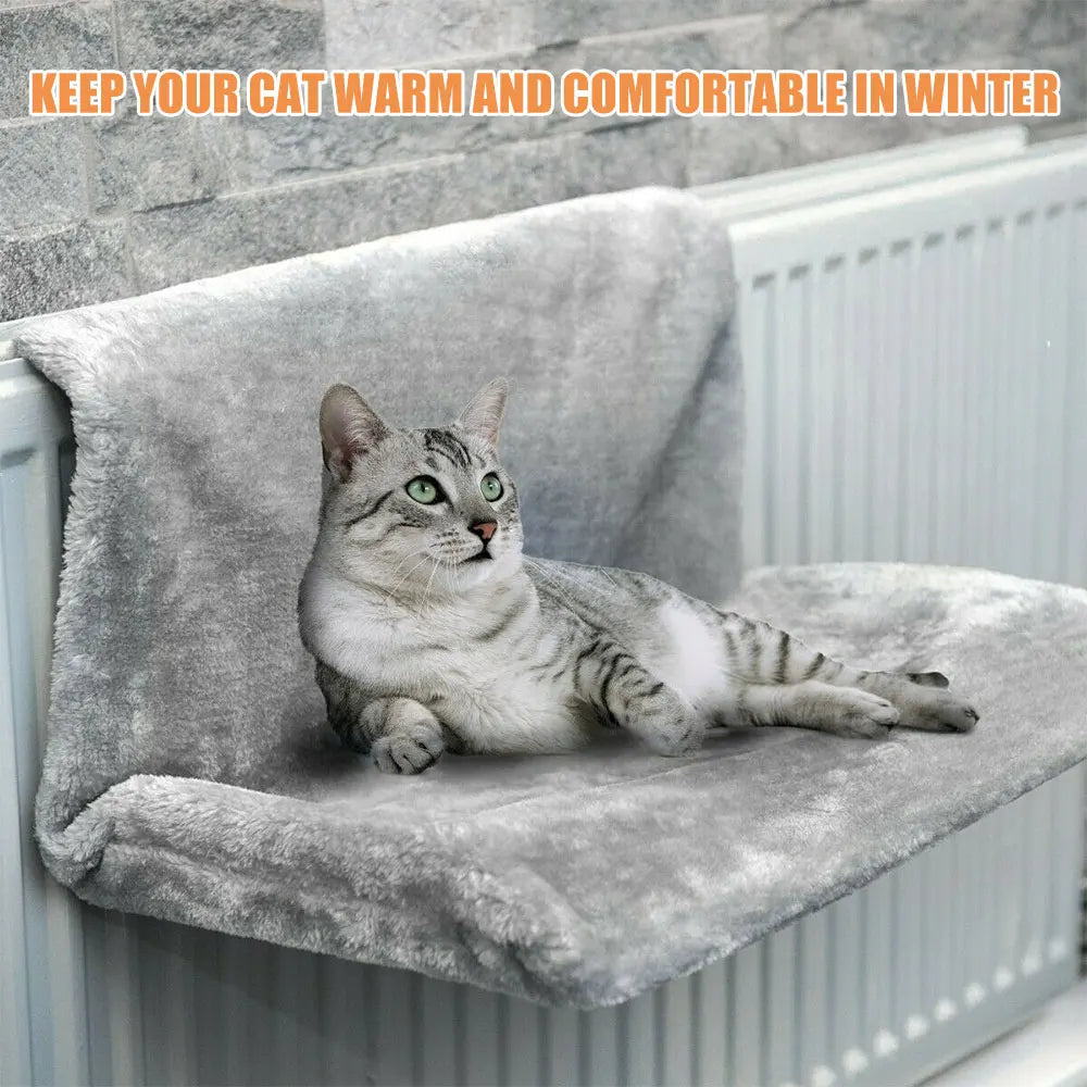 Pet Hanging Cat Bed Removable Cat Hammock Pet Beds for Radiator Cradle Hammock Durable Metal Frame Bed Cat Accessories Hot Sales