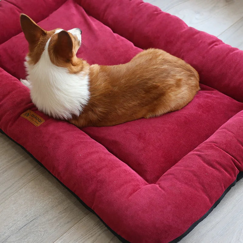 Lits pour animaux de compagnie 45-70CM, pour grands chiens, lavable, pour chat, tapis résistant aux morsures, niche pour chien, fournitures pour animaux de compagnie