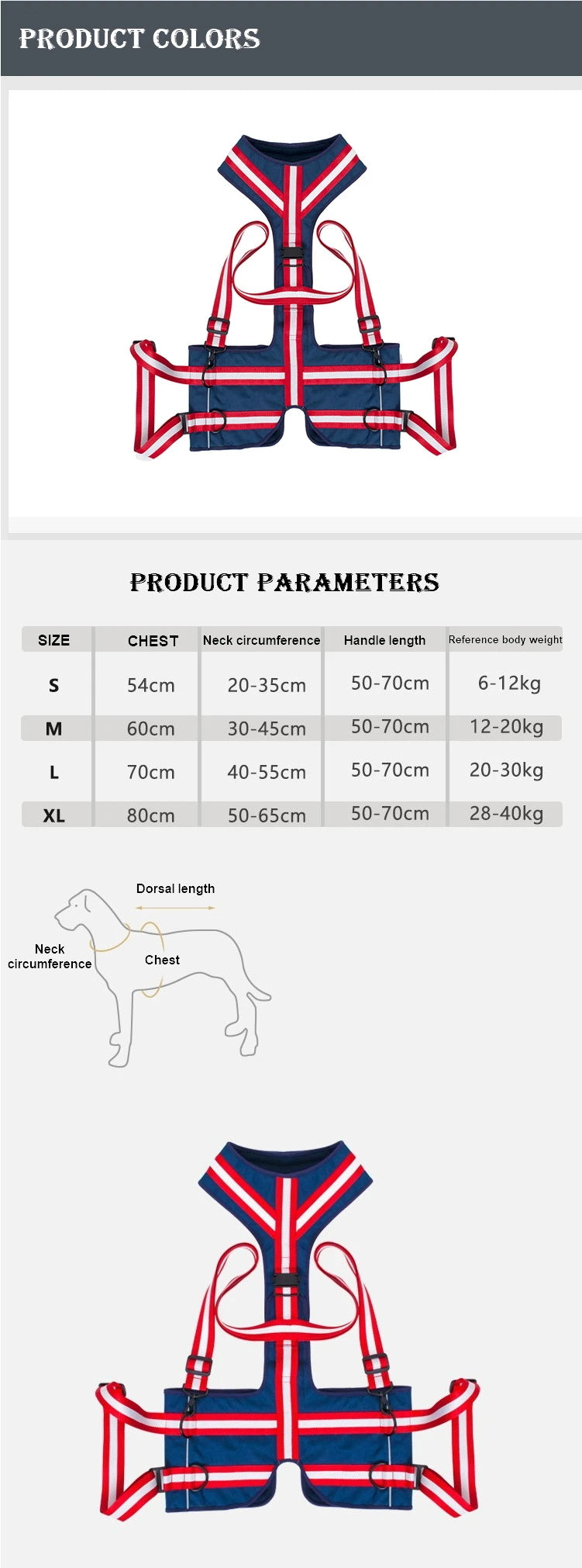 Harnais d'assistance réglable, Support de sangle de levage pour animaux de compagnie, accessoires de Traction pour chiens âgés, laisse, aide à l'entraînement et au comportement