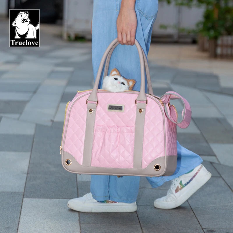 Sac à main de transport pour animaux de compagnie, promenade à l'extérieur pour petit chien et chat de taille moyenne et sac respirant