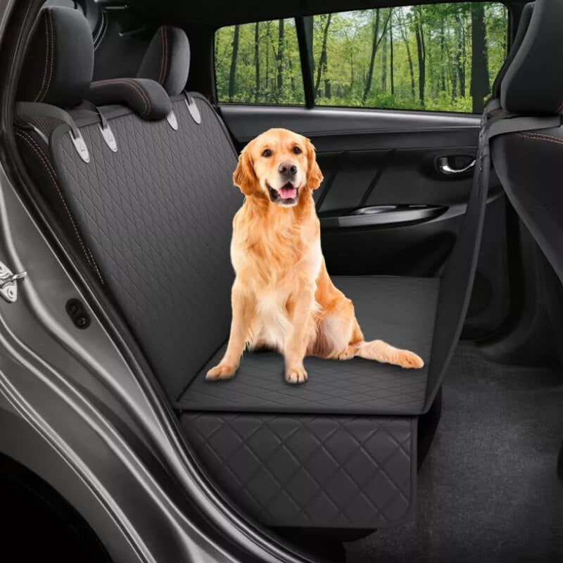 Dog Car Seat Cover 100% Pet Dog Carriers Travel Mat Hammock For Small Medium Large Dogs Car Rear Back Seat Safety Pad Accessories