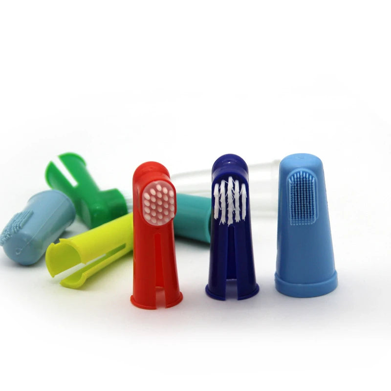 Brosse à dents souple pour animaux de compagnie, 1/3 pièces, brosse à dents pour chien, mauvaise haleine, tartre, accessoires pour chiens, fournitures de nettoyage, produits pour animaux de compagnie