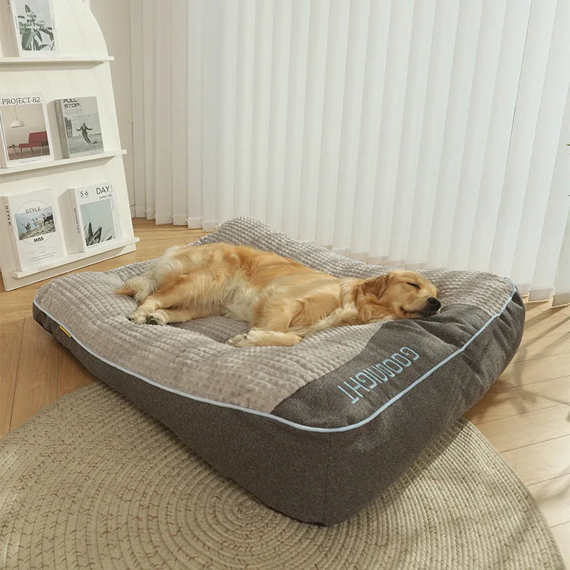 Cama para perro de gran espacio, nido suave y cálido para mascotas, perrera para perros pequeños, medianos y grandes, sofá cama extraíble para mascotas, accesorios para mascotas