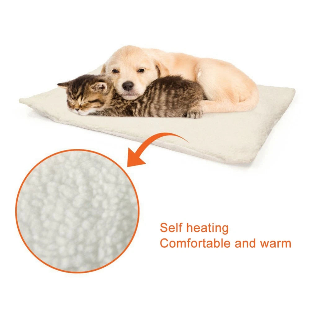 Tapis thermique pour animaux de compagnie, lit pour chien, coussinets auto-chauffants pour animaux de compagnie, couverture pour lit de chat, coussin de canapé, tapis de maison, garde au chaud, couverture de couchage