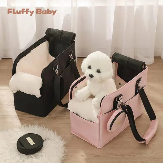 Durable Dog Carrier Bag for Small Puppy Travel Carrier for Dog Shoulder Strap Dog Bag Handbag Pet