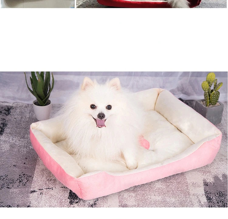 Luxury Dog Kennel Four Seasons Universal Cat Kennel Kennel French Bulldog Large and Small Dog Bed Pet Supplies Dog