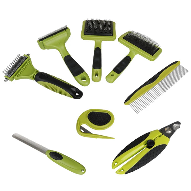 2024 New Cat Dog Comb Pet Open Knot Comb Cat Puppy Hair Fur Shedding Grooming Trimmer Comb Blade Comb Cat Brush