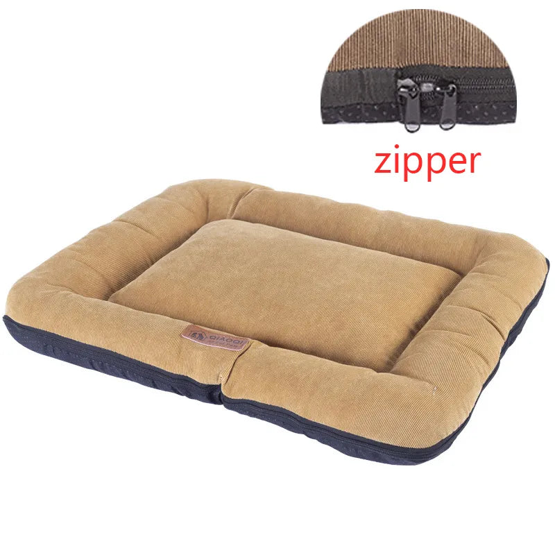 Camas para perros de 45-70CM para perros grandes, cama lavable para gatos, estera para perros resistente a mordeduras, perrera para perros, suministros para mascotas