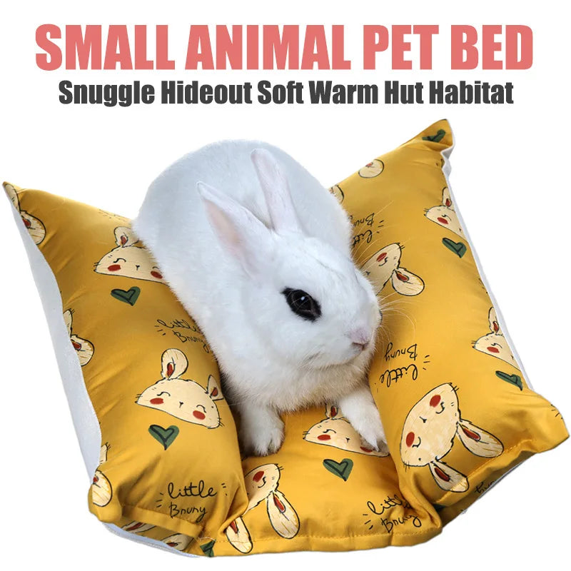 1pc,Small Animal Pet Bed House for Guinea Pig Hamster Chinchilla Rat Hedgehog Rabbit