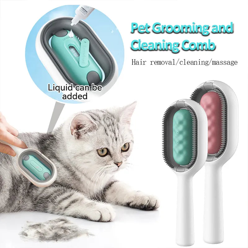 Productos para mascotas, peine para gatos, cepillo removedor de pelo para mascotas, accesorios para cepillos para perros y gatos, cepillo de lana para masaje de animales y gatos