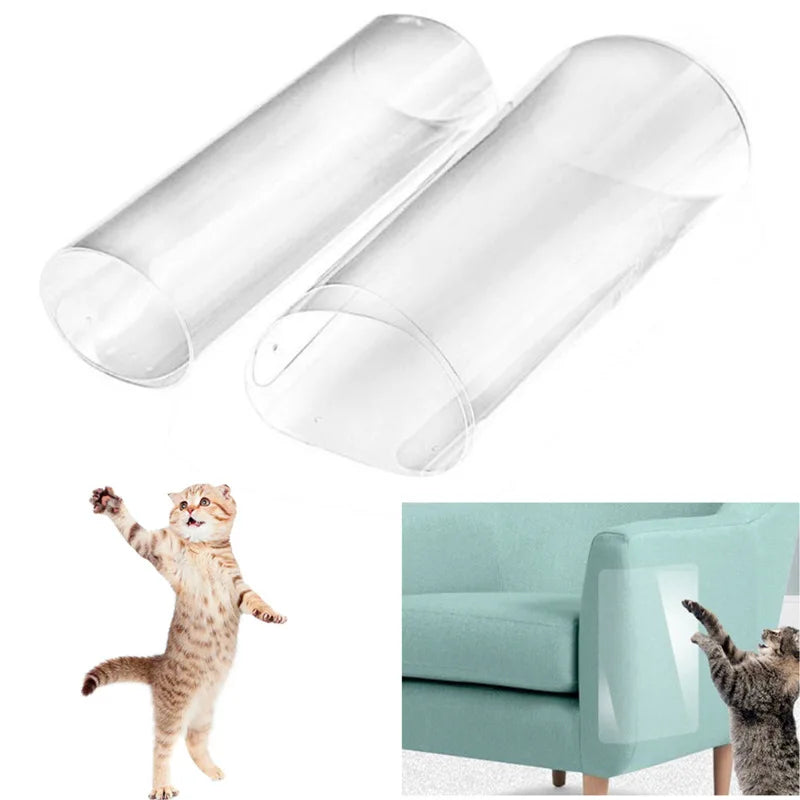 Almohadillas protectoras autoadhesivas para sofá, protectores de muebles para mascotas, antiarañazos de gato, pegatinas, 2 uds.