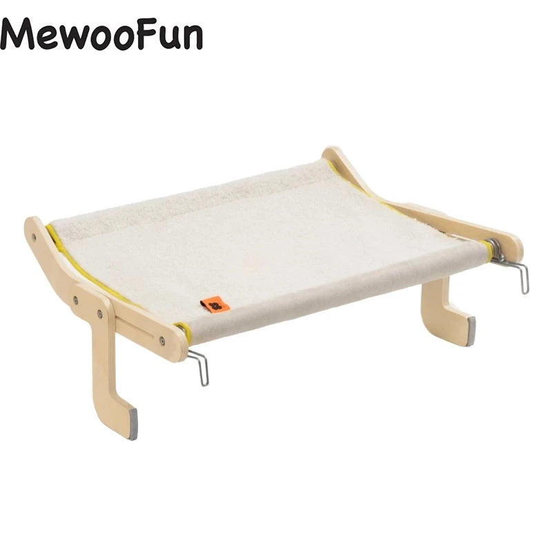 Mewoofun Cat Window Perch Easy Washable Quality Fabric 40 Lbs Hot Selling Hammock Hanging Bed for Pet Dropship from US Warehouse