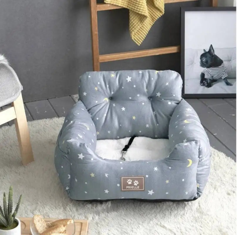 Dog Car Seat Seat Kennel Cushion Cat Pet Car Carrier Bed for Travel