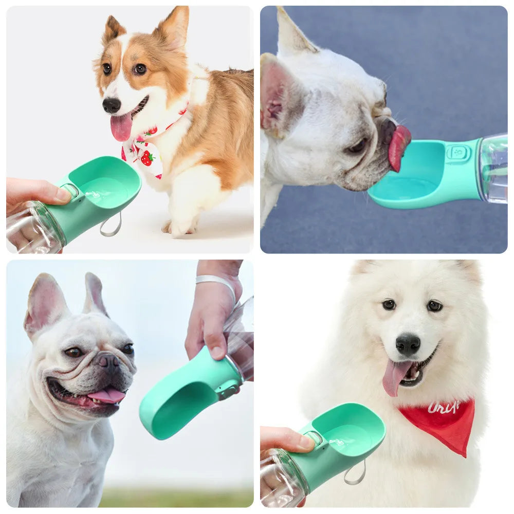 Bouteille d'eau Portable pour chien, récipient de nourriture et d'eau pour chien, bol d'alimentation pour animaux de compagnie, bols à boire de voyage en plein air, distributeur d'eau