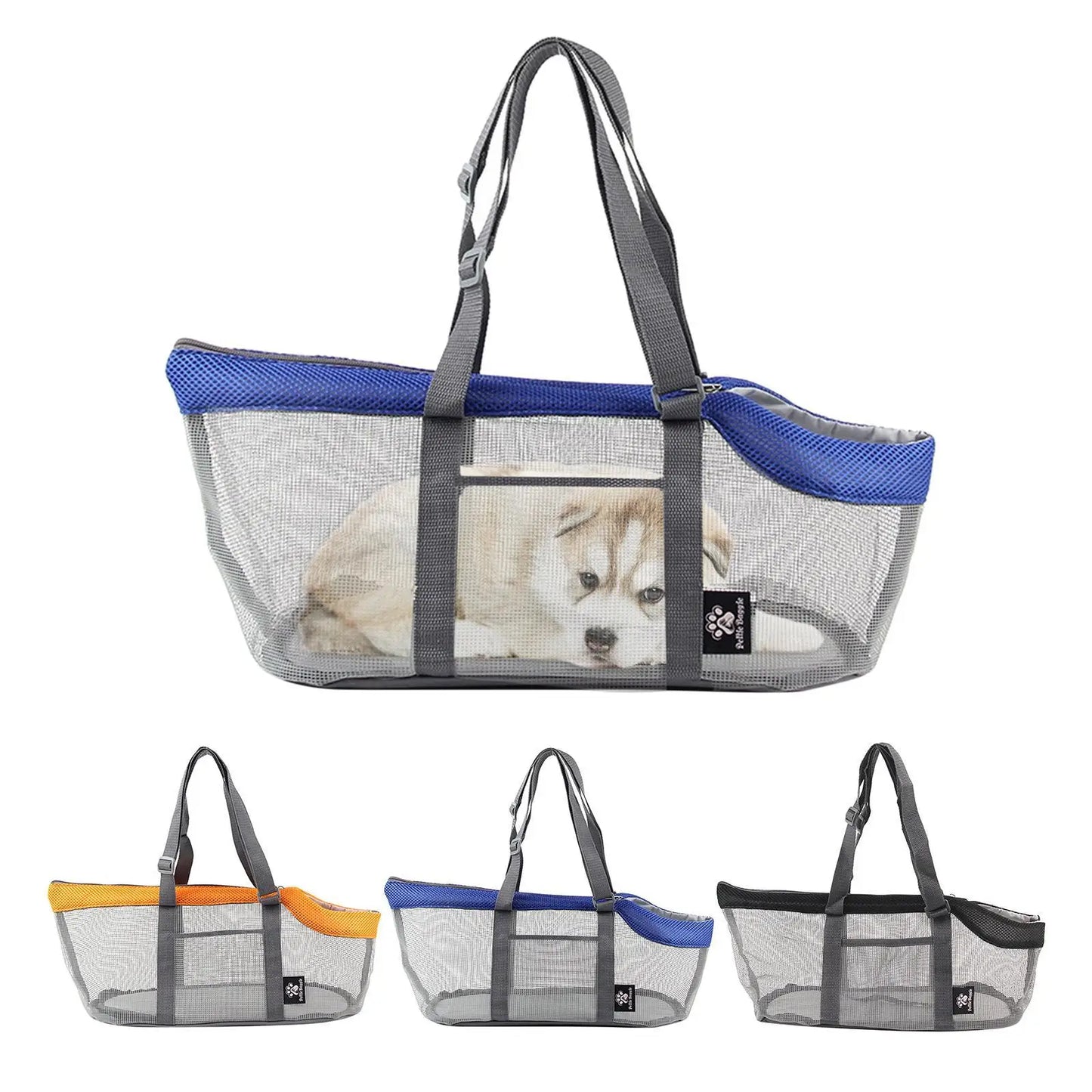 Bolso portamascotas, bolso de malla, bolsas plegables para mascotas, para Schnauzer miniatura, Mini caniche, viaje