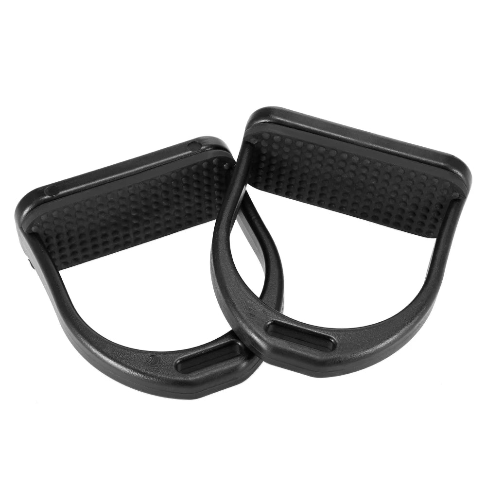 2 PCS Horse Riding Stirrups Plastic Horse Saddle Anti-skid Horse Pedal Super Lightweight Equestrian Safety Equipment