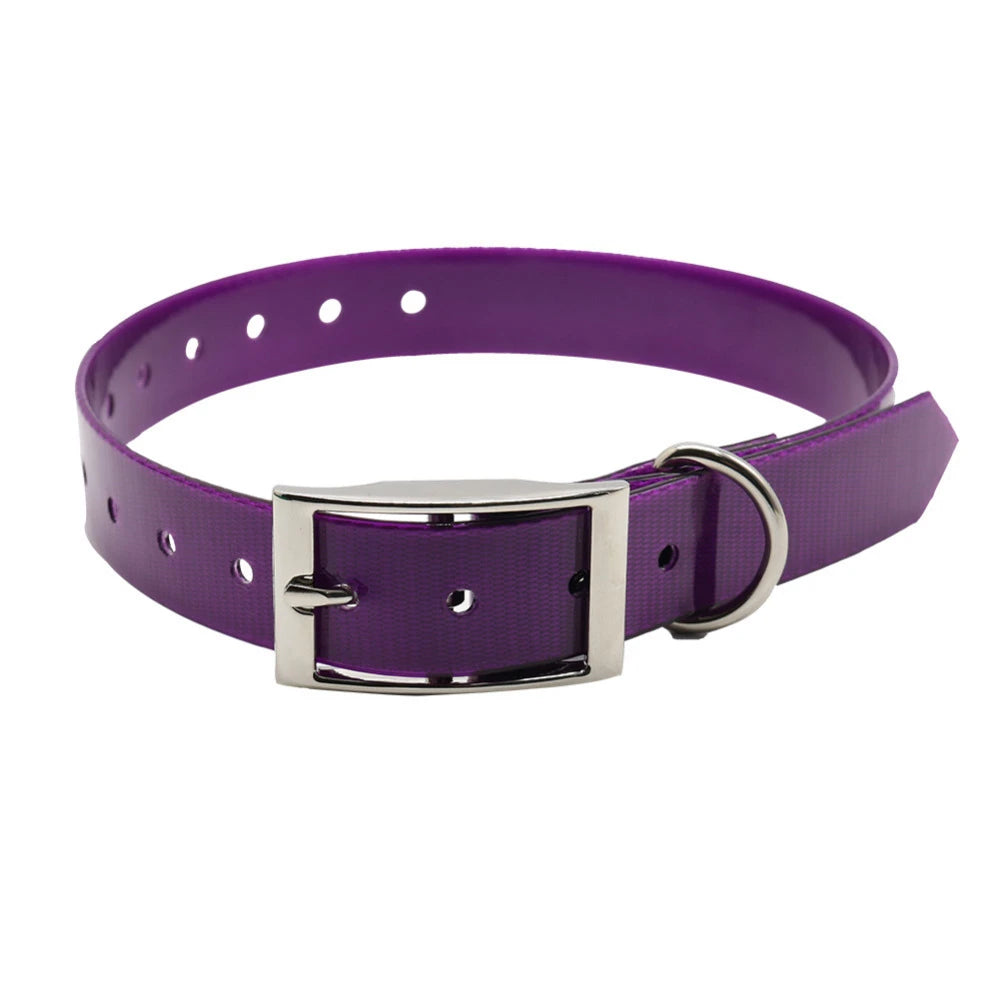 Nueva moda Collar para perro mascota TPU de alta calidad + nailon resistente al agua desodorante resistente a la suciedad collares fáciles de limpiar 7 colores suministros para mascotas