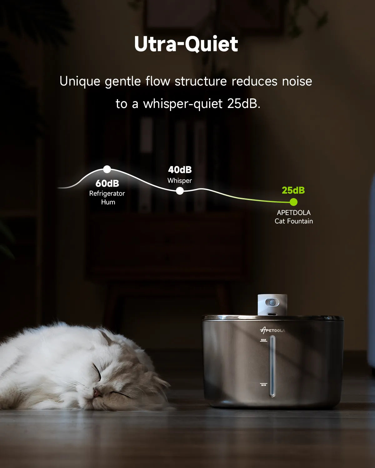 Fuente de agua inalámbrica para gatos de 4L, bebedero con Sensor automático para gatos, bebedero para perros, accesorios dispensadores de agua para mascotas