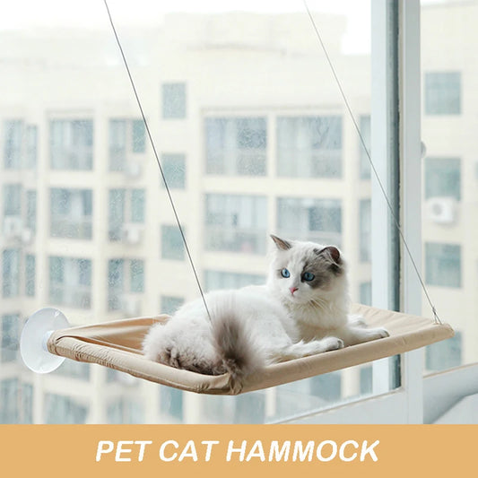 Hamaca para Gato, cama colgante aérea para gatos, cama para gatos, casa, marco de escalada para gatitos, asiento con ventana soleada, rodamiento de nido, accesorios para mascotas de 20kg